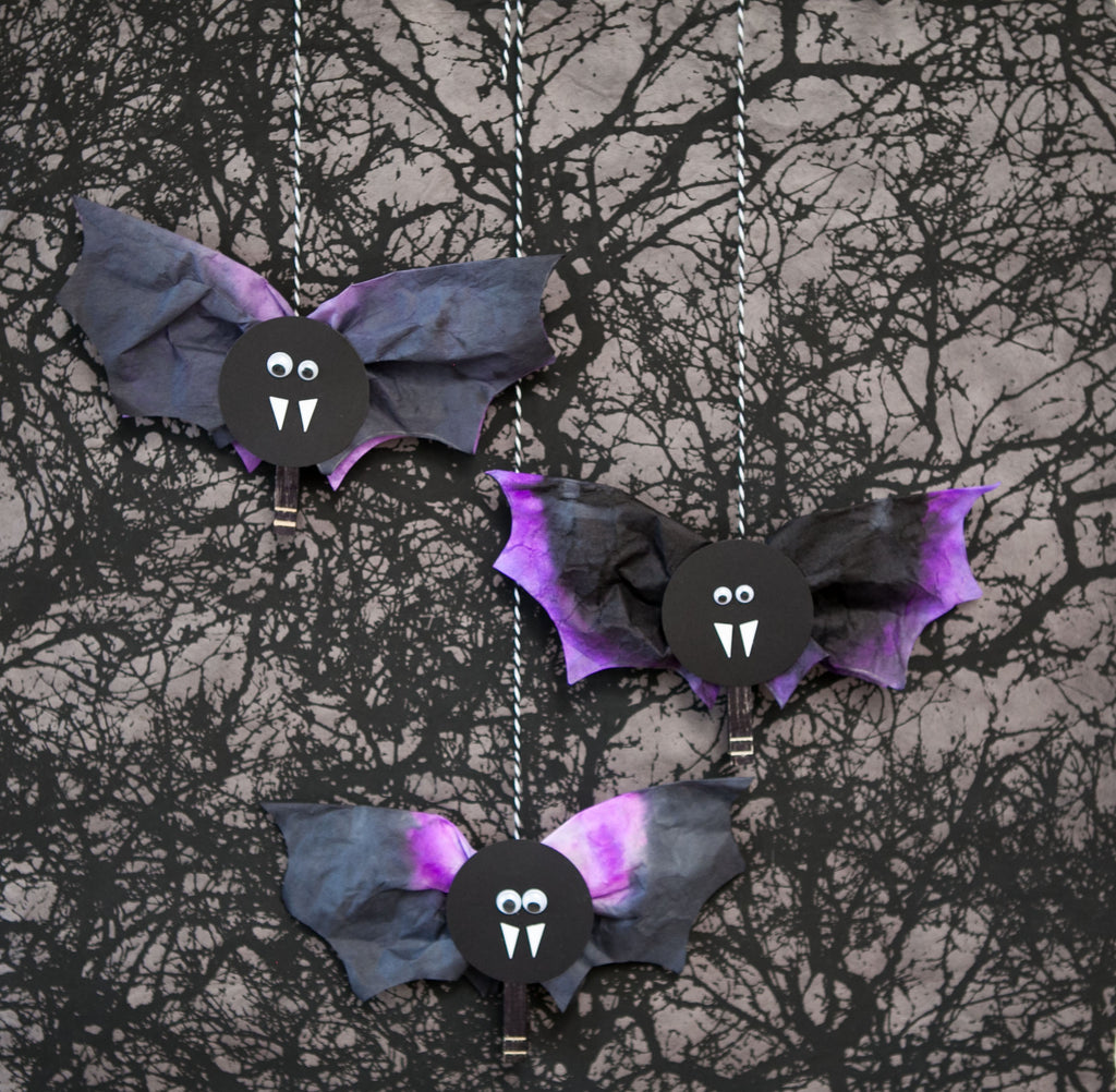 COFFEE FILTER BATS DoADot Art