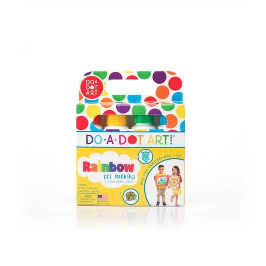 Dot Markers - Rainbow 4 Pack