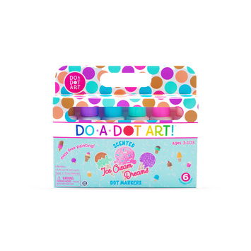 Ice Cream Dreams 6 Pack Scented Dot Markers