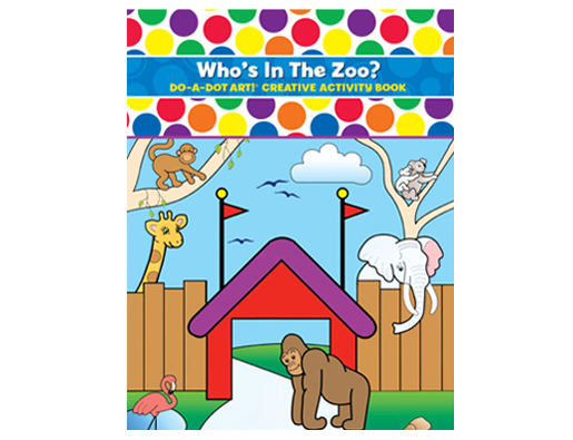 Who`s In the Zoo coloring book
