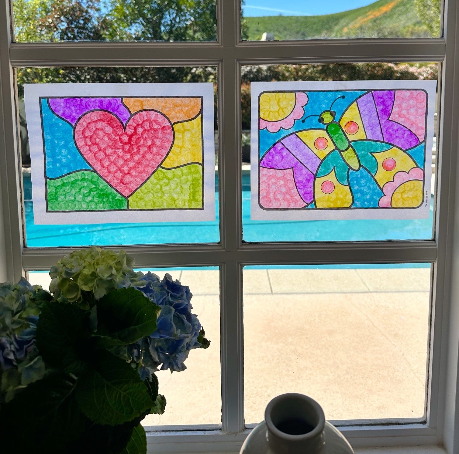 Beautiful Stained Glass Windows Craft for Any Window