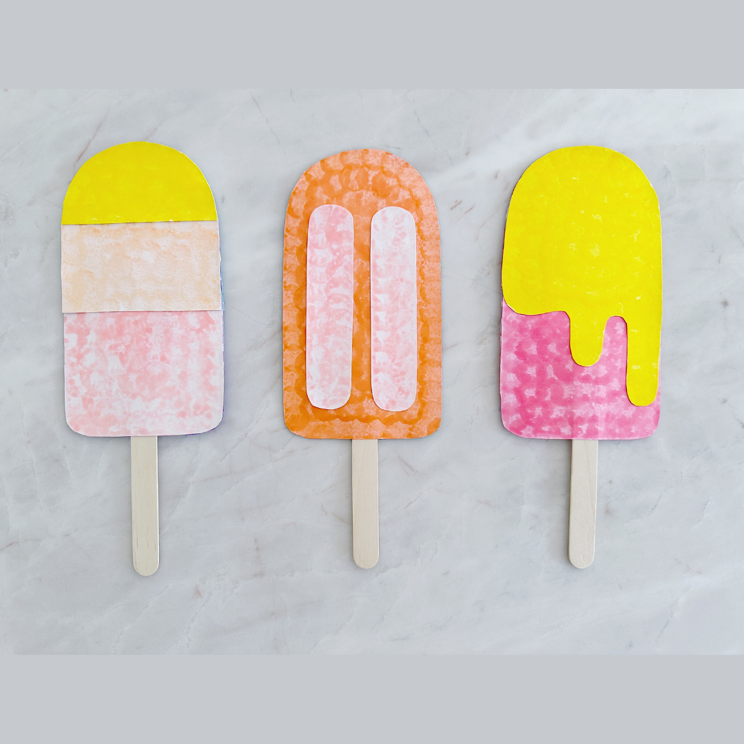 🌞 Colorful Popsicle Project To Keep Summer Going! 🌞 – Do-a-dot Art