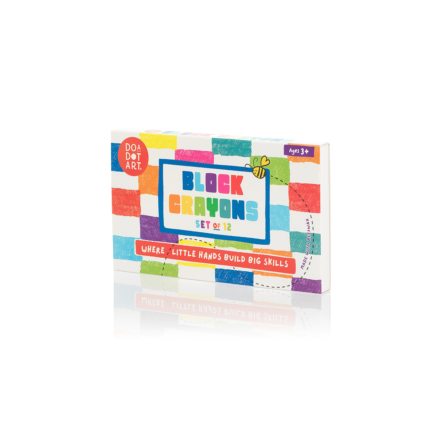 Beeswax Crayons - Block 12 Colors