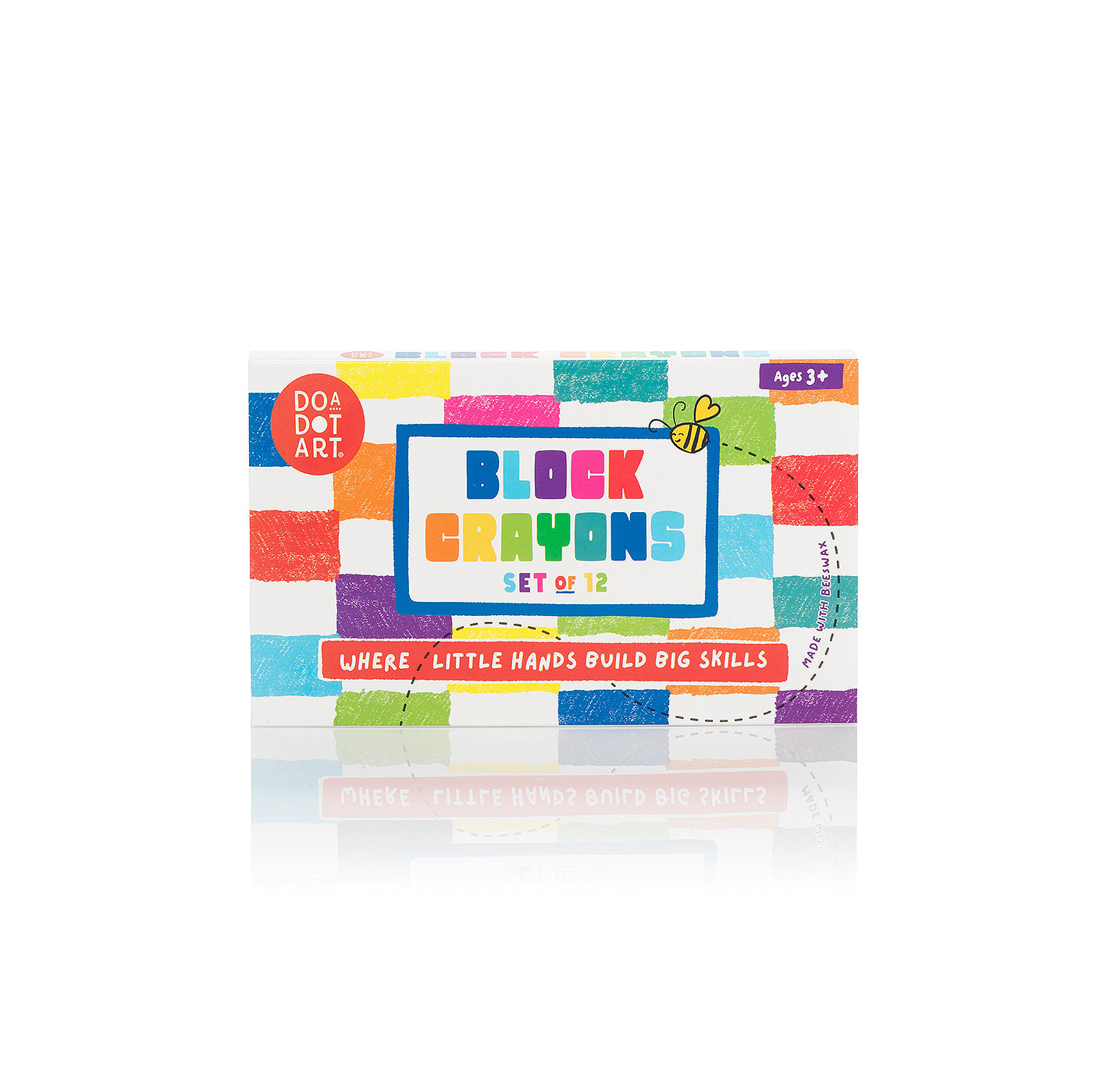Beeswax Crayons - Block 12 Colors
