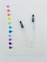 Watercolor Crayons - Cotton Candy Shimmer