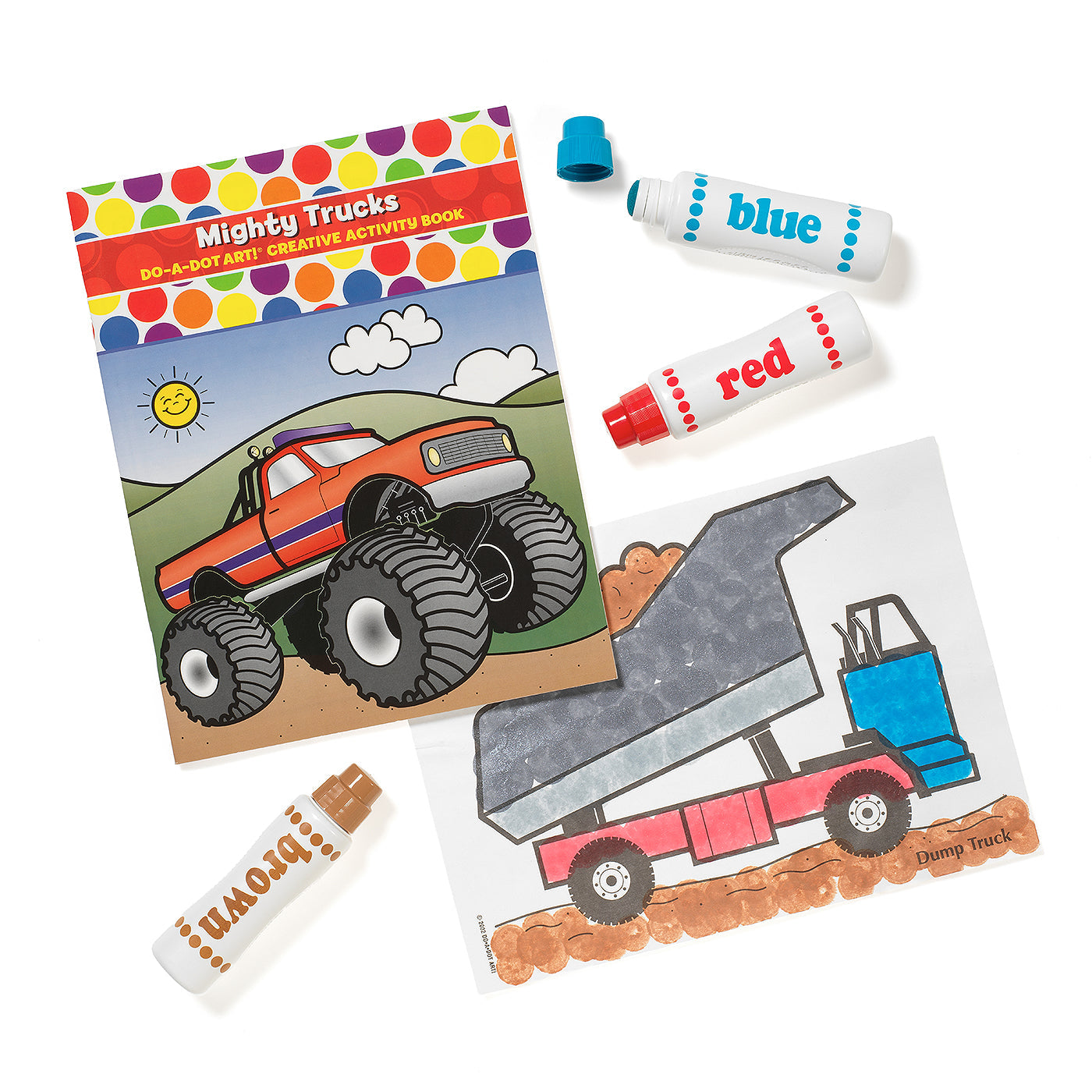 Creative Activity Books - Mighty Trucks