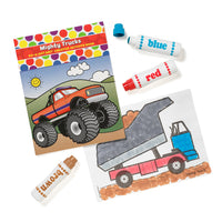 Creative Activity Books - Mighty Trucks