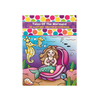 Front cover of Do A Dot Art Tales of the Mermaid creative activity book