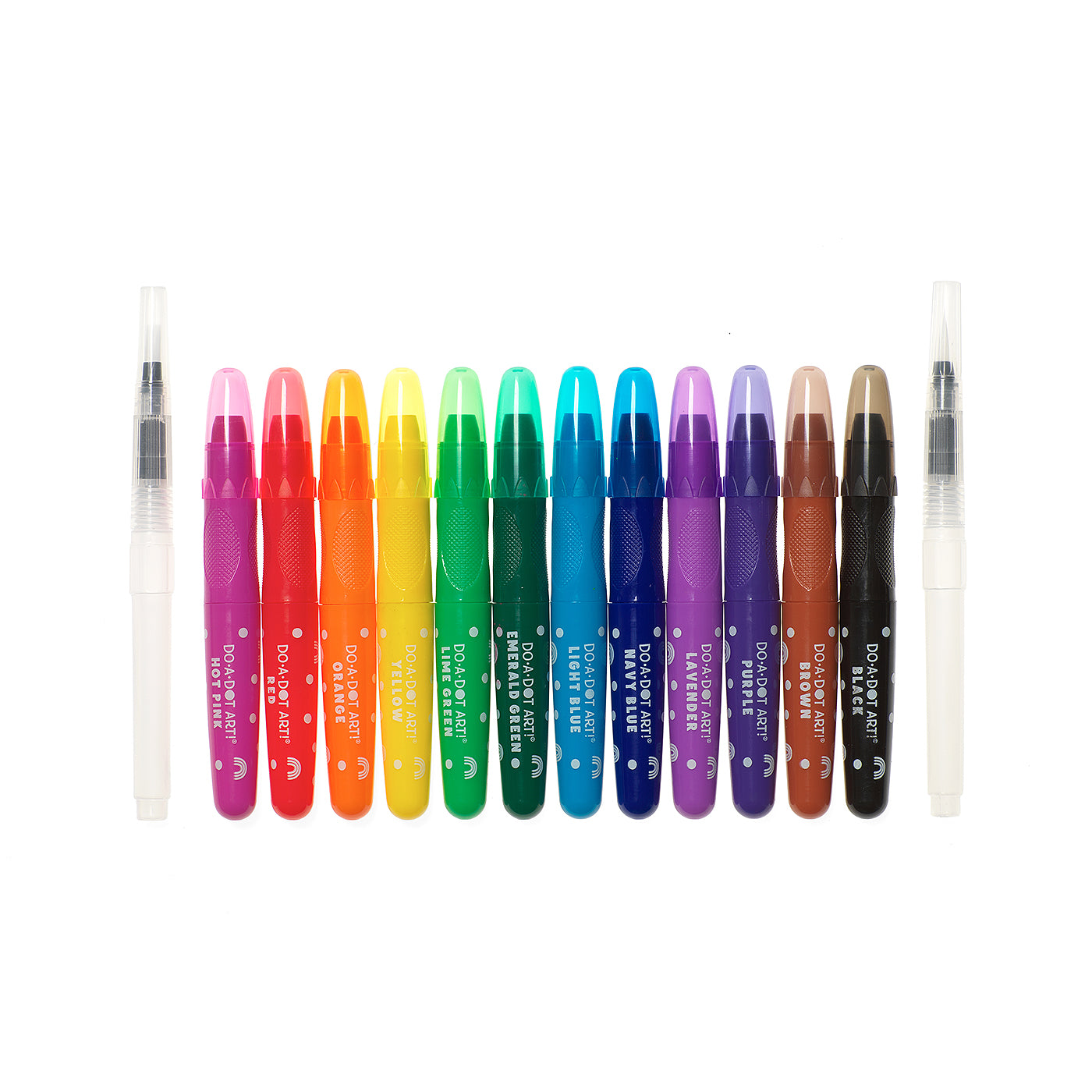 Rainbow Bright Watercolor Crayons in use