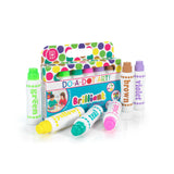 Do A Dot Art Brilliant dot markers displayed with 6 pack box on white background