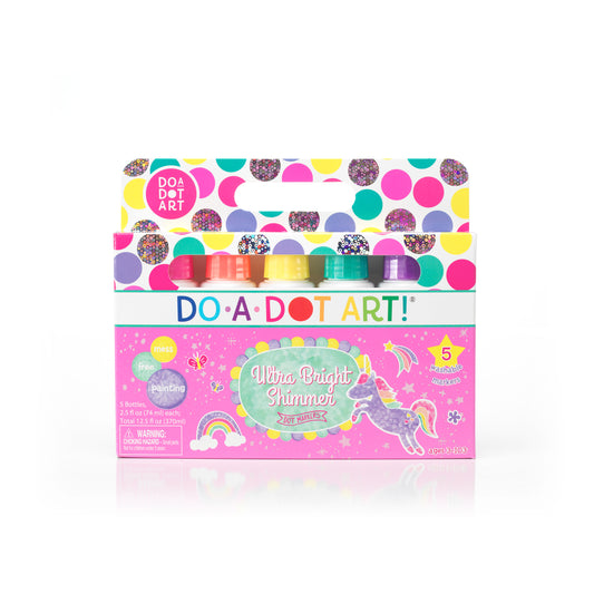 Do A Dot Art! Ultra Bright Shimmer Dot Markers – 5 Pack