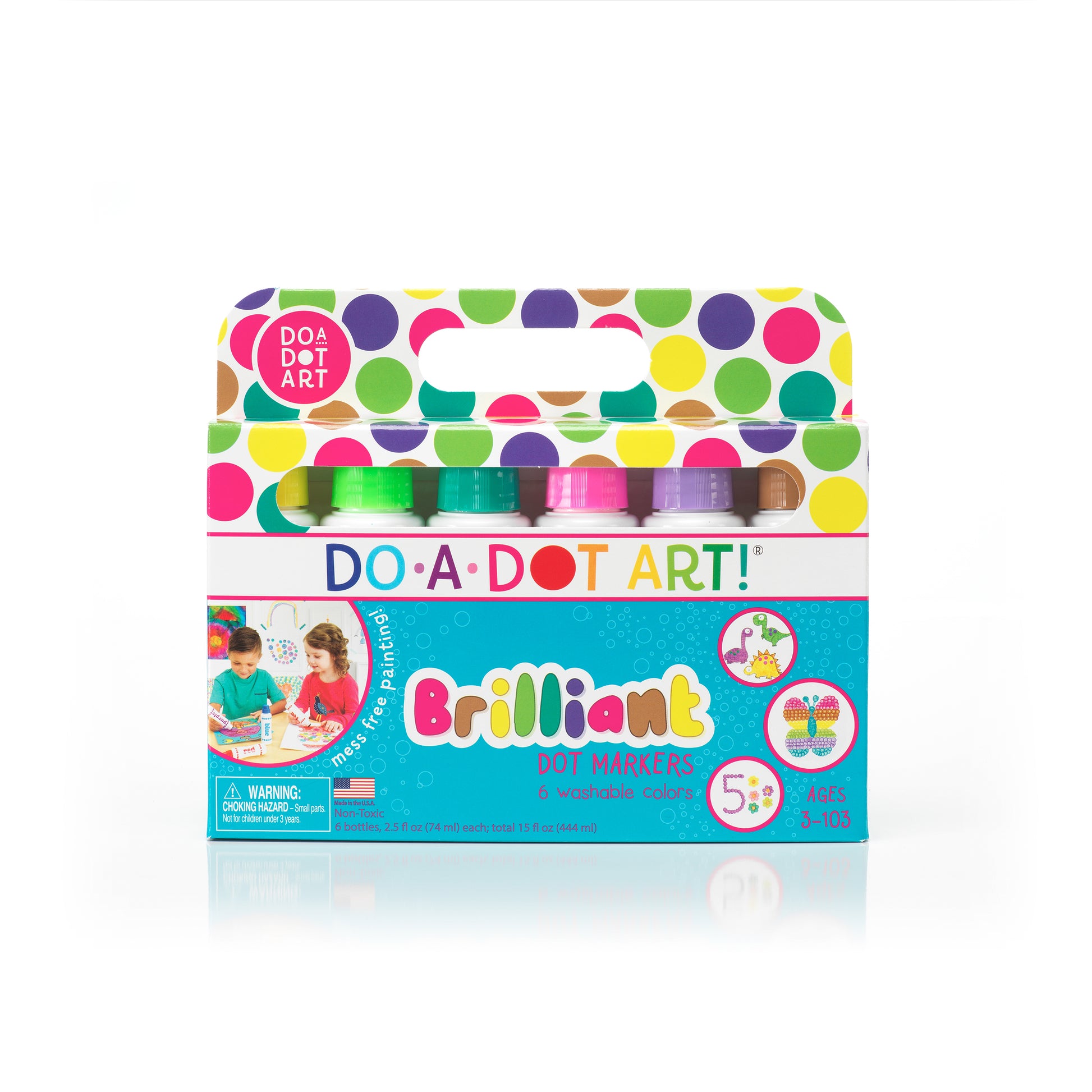 Do A Dot Art! Brilliant Dot Markers – 6 Pack