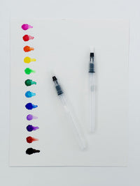 Watercolor Crayons - Rainbow Bright