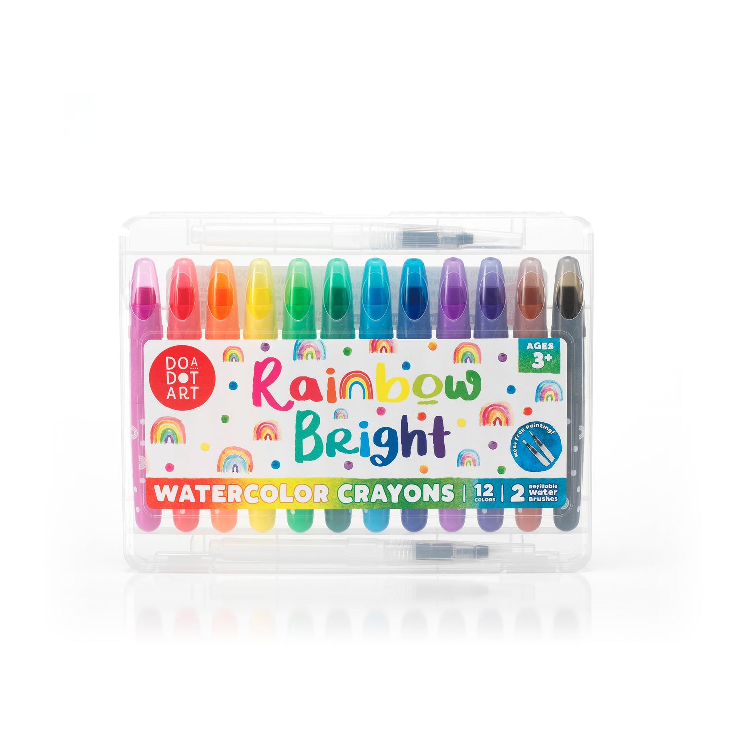 Watercolor Crayons - Rainbow Bright