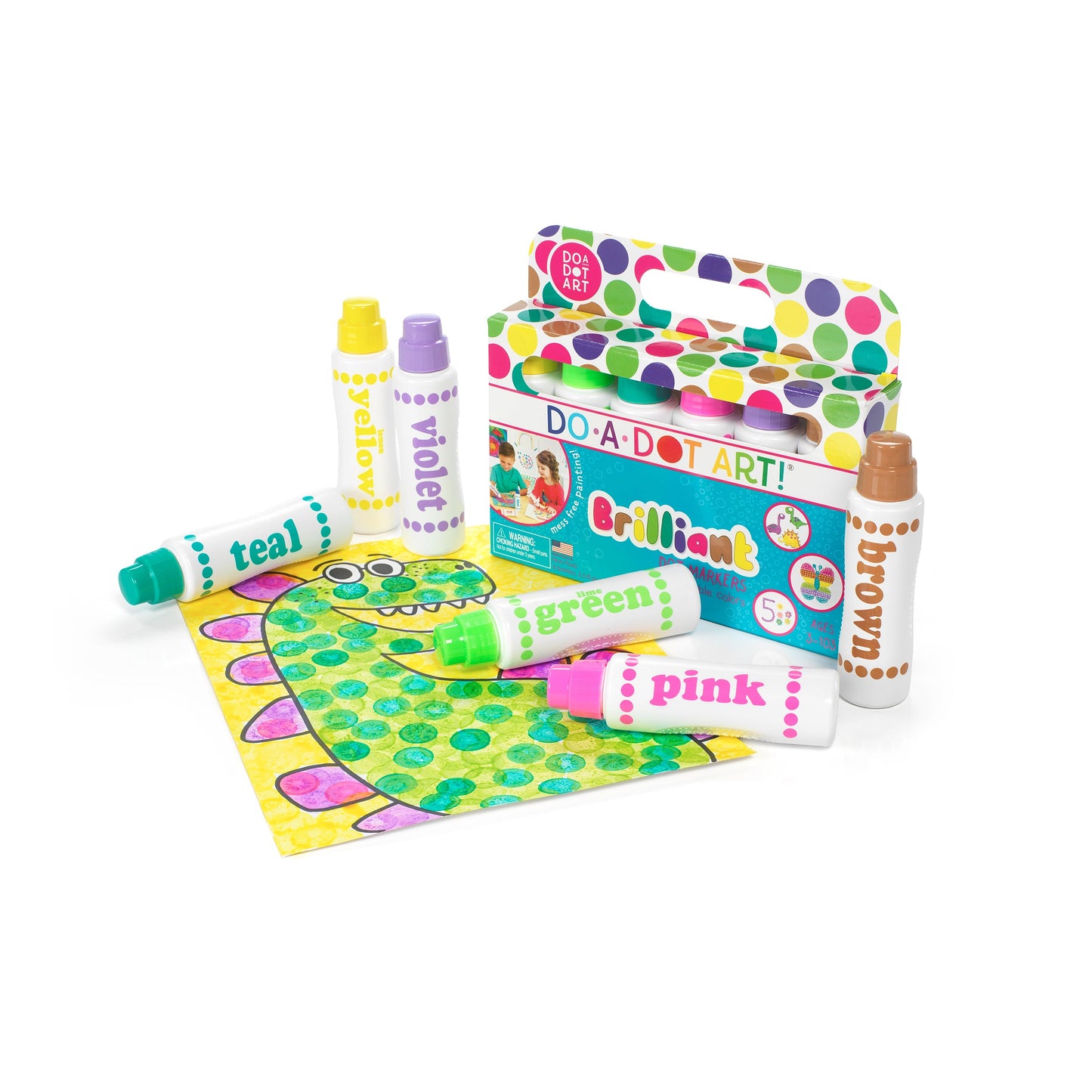 Dot Markers - Brilliant 6 Pack