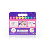 Back of Do A Dot Art Royal Shimmer dot markers packaging with product details