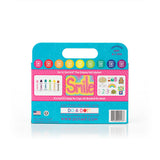 Back of Do A Dot Art Brilliant dot markers packaging with usage examples and product details