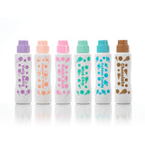 Six Do A Dot Art Ice Cream Dreams scented dot markers in Very Berry, Cotton Candy, Peaches n’ Cream, Mint Chip, Bubble Gum, and Chocolate