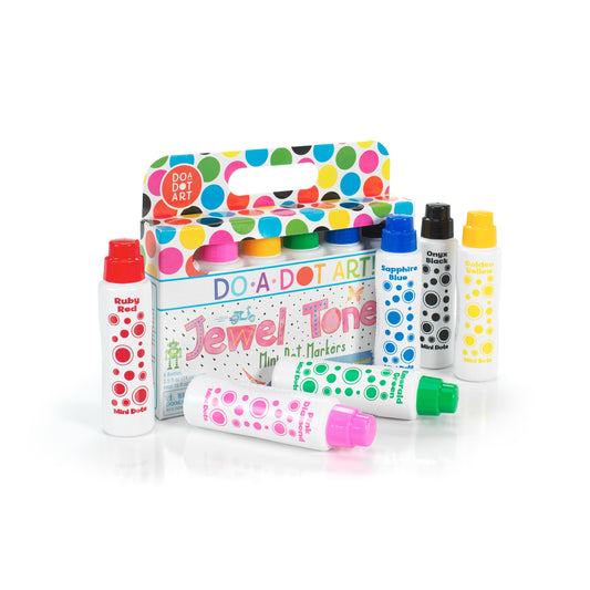 Dot Markers — Jewel Tone Mini – 6 Pack