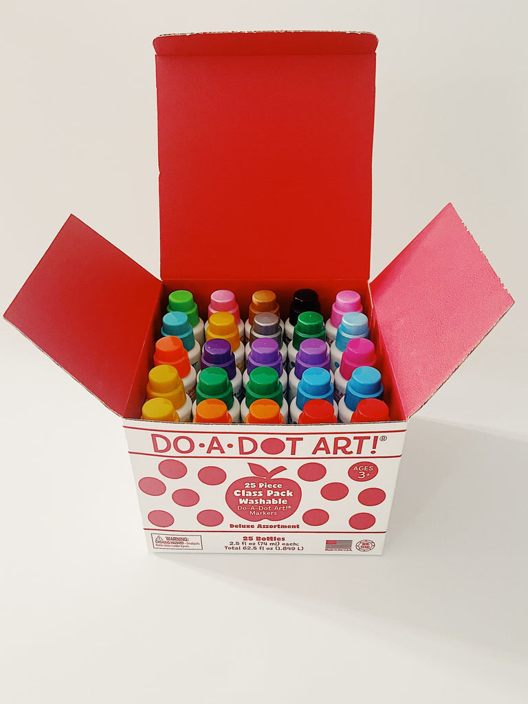 Dot Markers 25-Count Classpack - DAD1025, Do-A-Dot Art