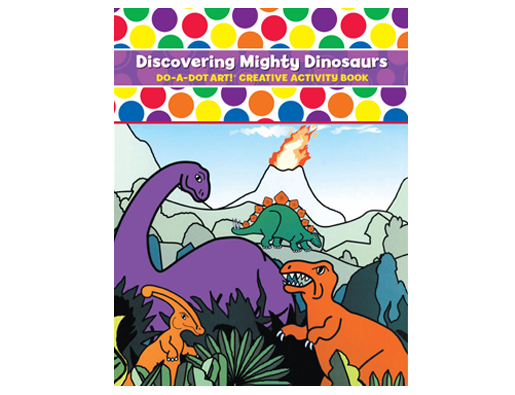 Discovering Mighty Dinosaurs coloring book