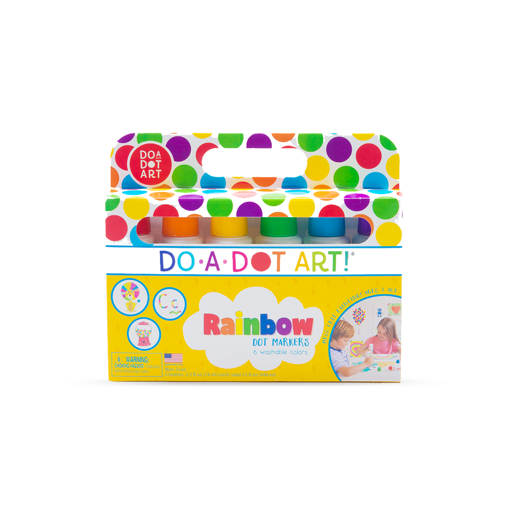 Rainbow 6 Pack Dot Markers – Do-A-Dot Art